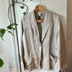 Coldwater Creek Light Tan Jacket
